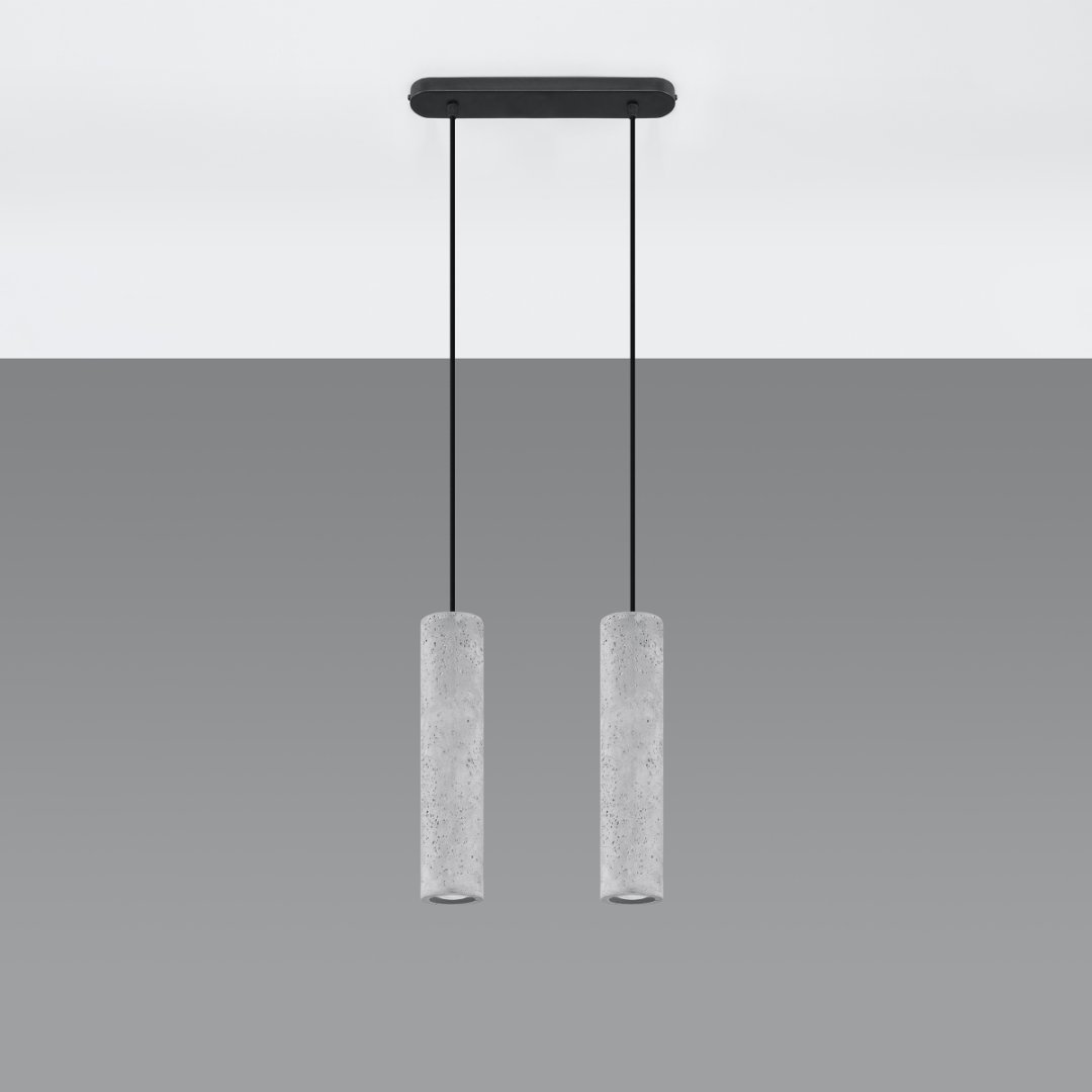 LAMPA NAD STÓŁ z betonu LUVO 2 (SL.0654)