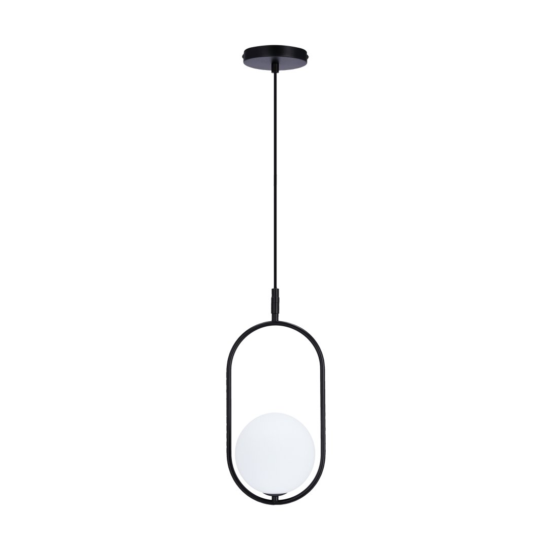 CORDEL 1x28W G9 lampa sufitowa, klosze białe kule (31-10148)