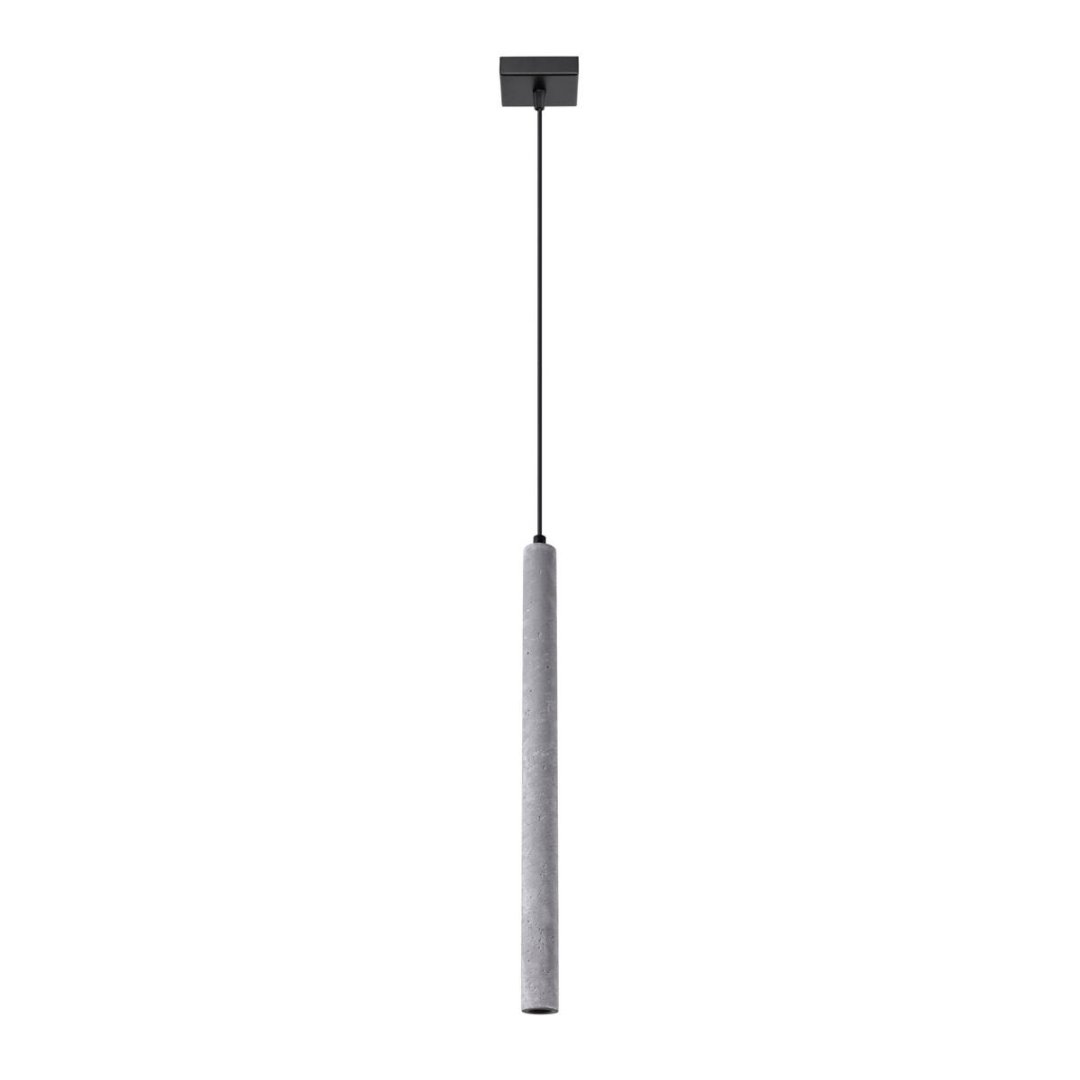LAMPA z betonu tuba wisząca PASTELO 1 (SL.1271)