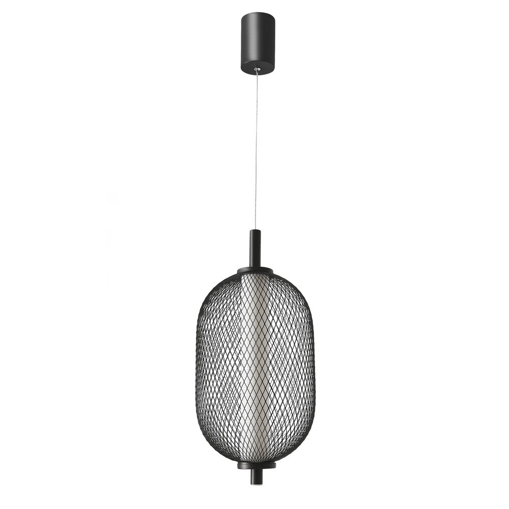 Czarna lampa wisząca LED 140 cm 3000K PUMA (31-35349)