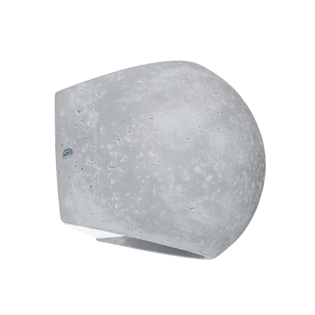 Lampa z betonu kinkiet ścienny GLOBE beton