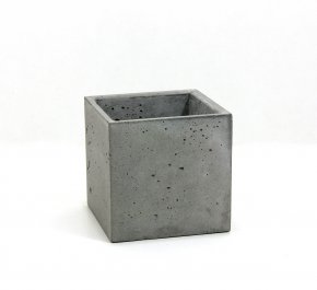 Zestaw ZEN S, L, M - Kwadratowe doniczki z betonu