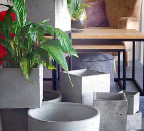 ZONA XXL - Klasyczna Donica z betonu
