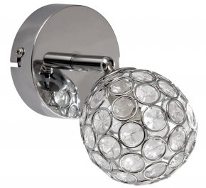 LAMPA KINKIET STARLET 1XG9 CHROM