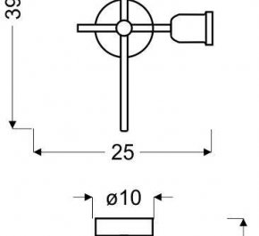 LAMPA SUFITOWA KIRIMU 3XE27 CZARNY