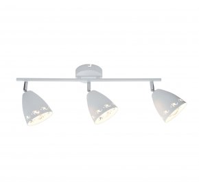 LAMPA SUFITOWA COTY LISTWA 3X40W E14 BIAŁY