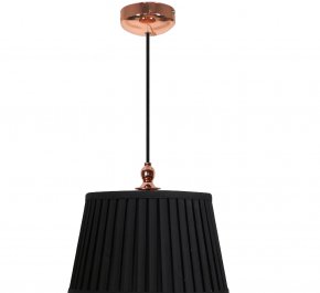 LAMPA WISZĄCA AMORE 1XE27 CZARNY