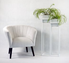 Uszak, ekskluzywny fotel  koktajlowy TIARA