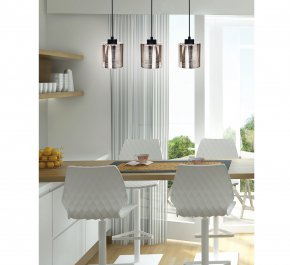 LAMPA WISZĄCA COX 3X60W E27 CHROM