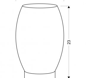 VENUS LAMPA NOCNA 1X60W E27 BIAŁA