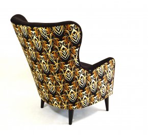 Uszak Fotel PAUSA motyw ARTDECO