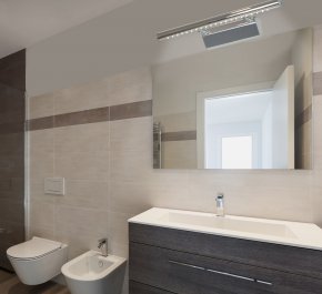 KINKIET ŁAZIENKOWY FORTE 5W LED RURKA OKRĄGŁA CHROM