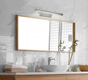 KINKIET ŁAZIENKOWY forte 5W LED RURKA TRÓJKĄTNA CHROM