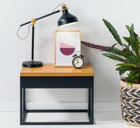CAMILO Stolik nocny loft