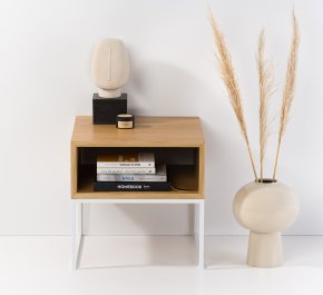 TRINI Stolik nocny loft