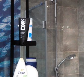 DUO organizer pod prysznic bez wiercenia + gratis