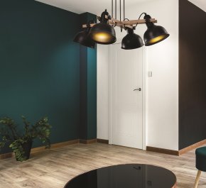 Lampa industrialna RENO regulowana czarna 4x40W E27