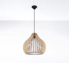 Lampa drewniana wisząca APRILLA (SL.0639)