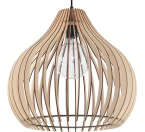 Lampa drewniana wisząca APRILLA (SL.0639)