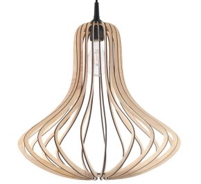 Lampa drewniana wisząca ELZA (SL.0641)