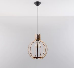 Żyrandol drewniany ARANCIA (SL.0391)
