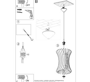 LAMPA DO JADALNI NAD STÓŁ ORIANA (SL.0642)