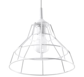 LAMPA nad stół, żyrandol biały ANATA (SL.0145)