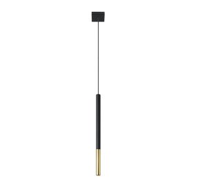 LAMPA CZARNA ZE ZŁOTYM MOZAICA 1 (SL.0891)