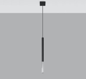 LAMPA CZARNA CHROM MOZAICA 1 (SL.0885)