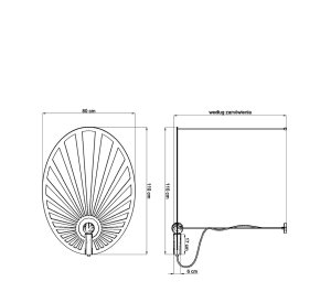 LAMPA SUFITOWA ZŁOTA WISZĄCA LEHDET (TH.001ZL)