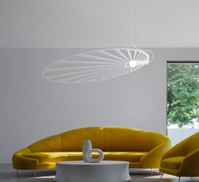 LAMPA SUFITOWA BIAŁA LEHDET (TH.001B)