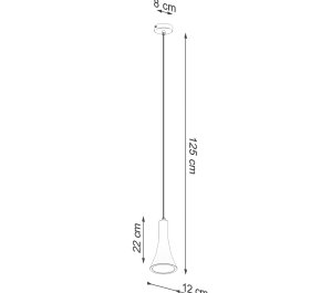 LAMPA z betonu REA 1 (SL.1223)