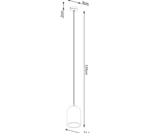 LAMPA z betonu NIMIS (SL.1306)