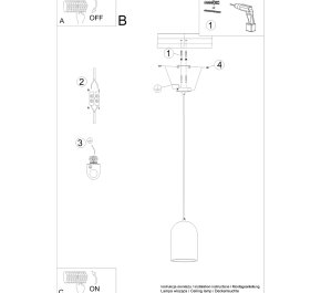 LAMPA z betonu NIMIS (SL.1306)