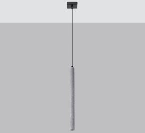 LAMPA z betonu tuba wisząca PASTELO 1 (SL.1271)