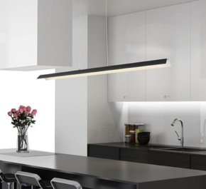 KALAMOS LAMPA WISZĄCA 123X12 30W LED CZARNY 4000K APETI