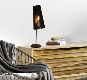 Lampa nocna, lampa do sypialni OSAKA 1xE27 CZARNA