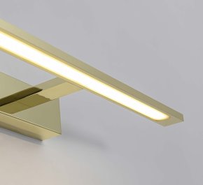 Kinkiet łazienkowy złoty Isla średni 4000K 1xLED IP44 GOLD