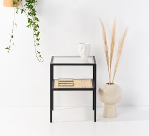 FLY Mały stolik z półką, stolik BOHO