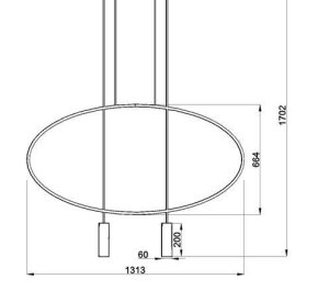 Minimalistyczna lampa sufitowa czarna HOLAR 2 (TH.017CZ)