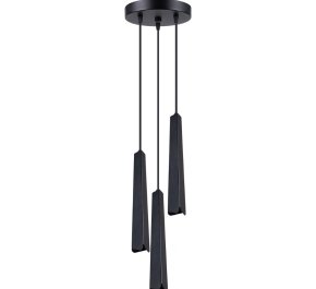 Nowoczesna lampa sufitowa czarna loft 120 cm 3xG9 PRYSM 3P (SL.1401)