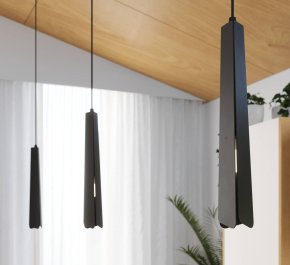 Lampa wisząca pojedyncza czarna 1xG9 PRYSM 1 (SL.1400)