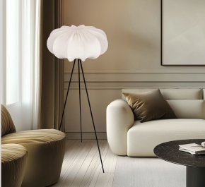Nowoczesna lampa stojąca podłogowa CAFEE latte
