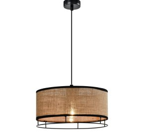 Lampa sufitowa wisząca czarny ARDI 1xE27 40W