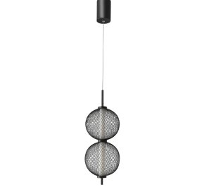 Czarna lampa wisząca LED 150 cm 3000K PUMA (32-35356)