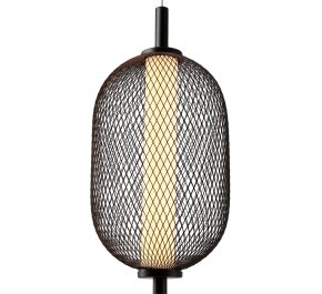 Czarna lampa wisząca LED 140 cm 3000K PUMA (31-35349)