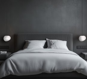 Lampa wisząca biała kula 20 cm nieregularna 1xE27 40W STONES