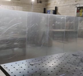 Brama przesuwna 6m, brama aluminiowa - brama pełna z blachy BR06ALPEL