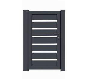 Furtka ogrodzeniowa, furtka aluminiowa profil  FR10ALPR10