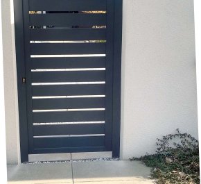Furtka ogrodzeniowa, furtka aluminiowa profil  FR10ALPR10